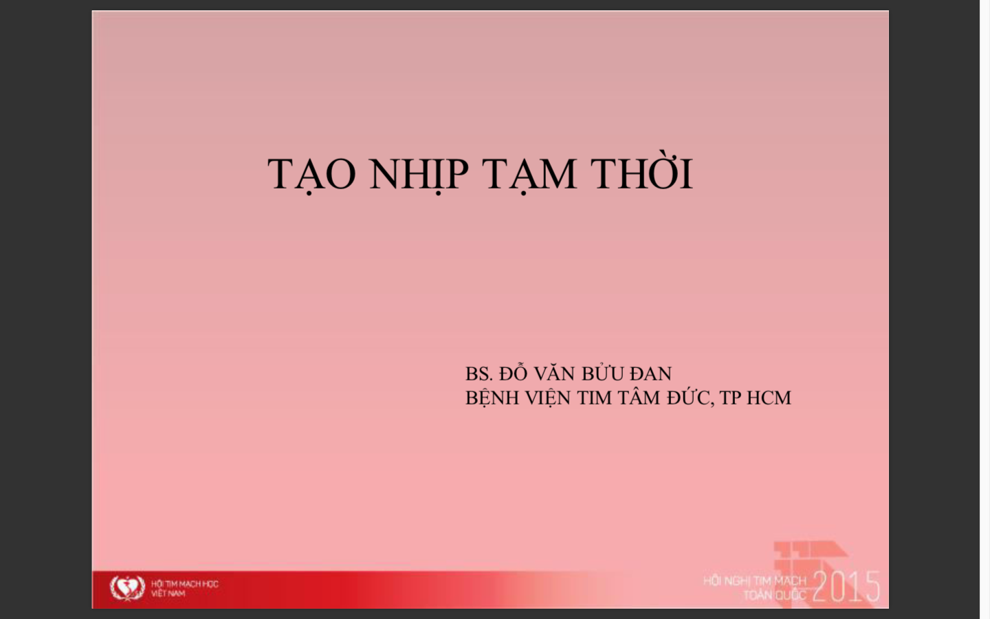 Tạo nhịp tạm thời