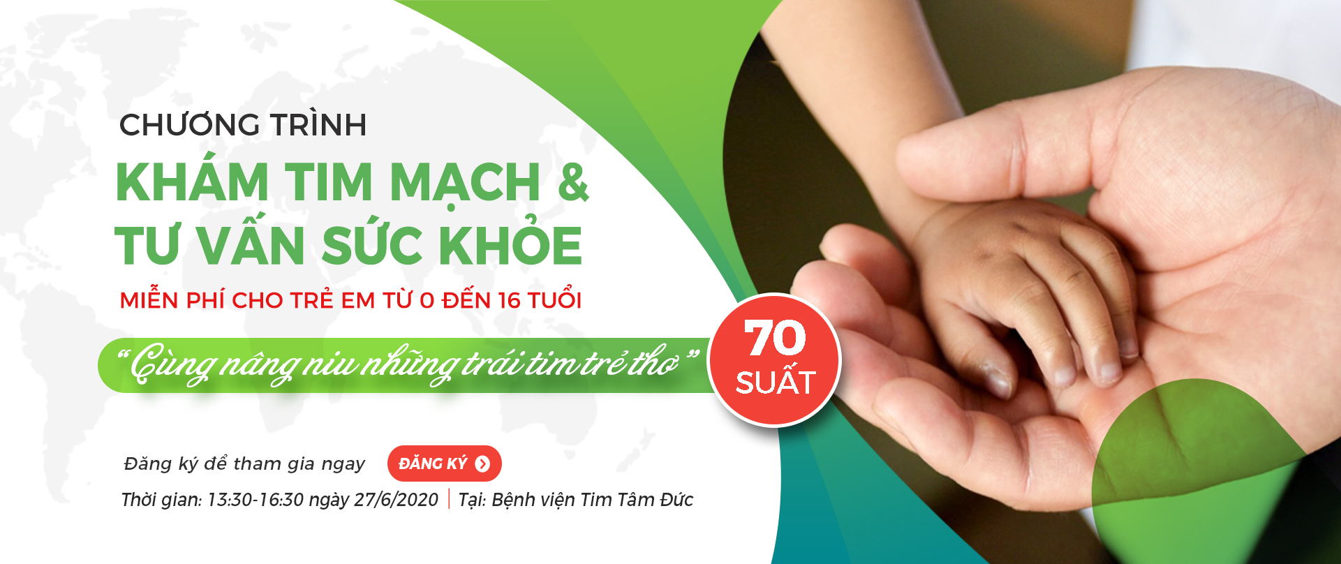 Khám Tim Mạch Và Tư Vấn Sức Khỏe Miễn Phí Cho Trẻ Em