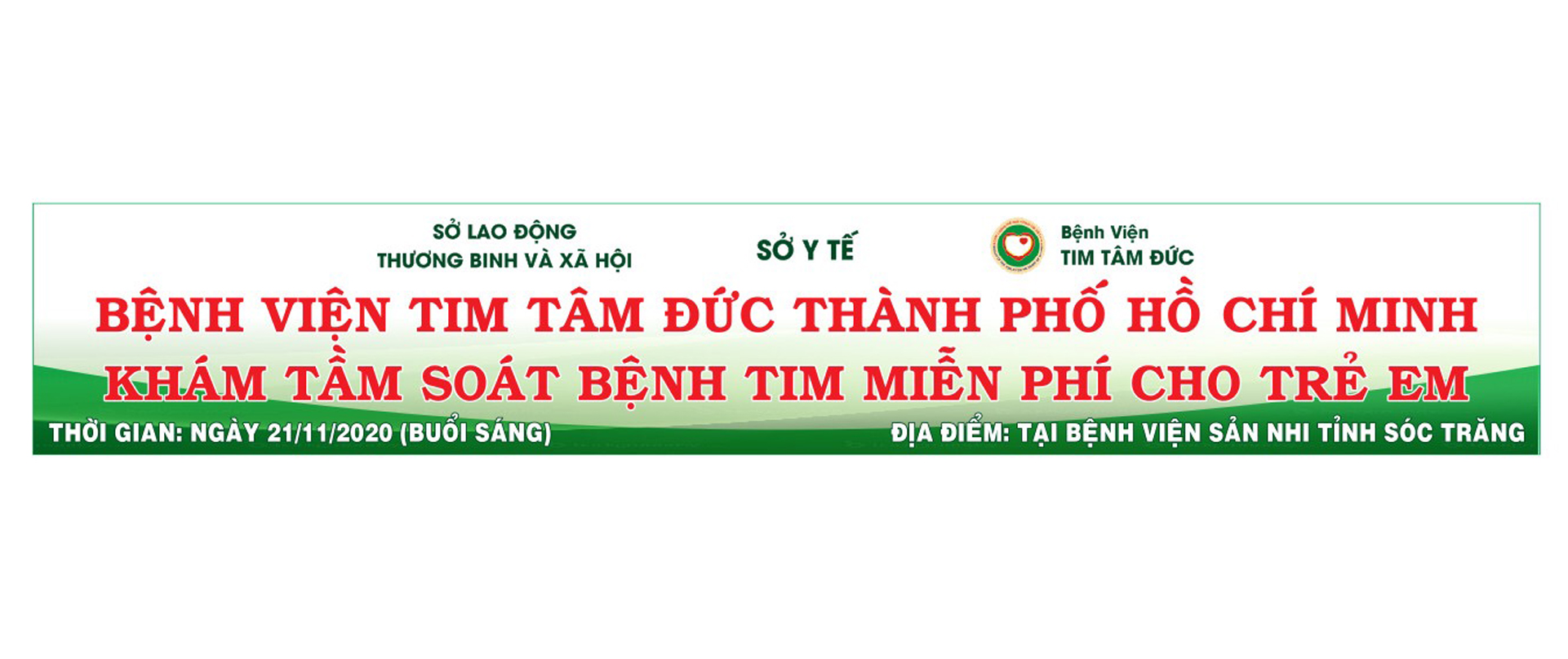 Khám tầm soát bệnh tim thiện nguyện tại Sóc Trăng