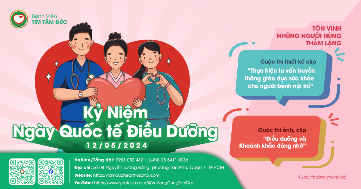 Ngày Quốc tế Điều dưỡng 2024: Tôn vinh những tấm lòng tận tâm chăm sóc bệnh nhân