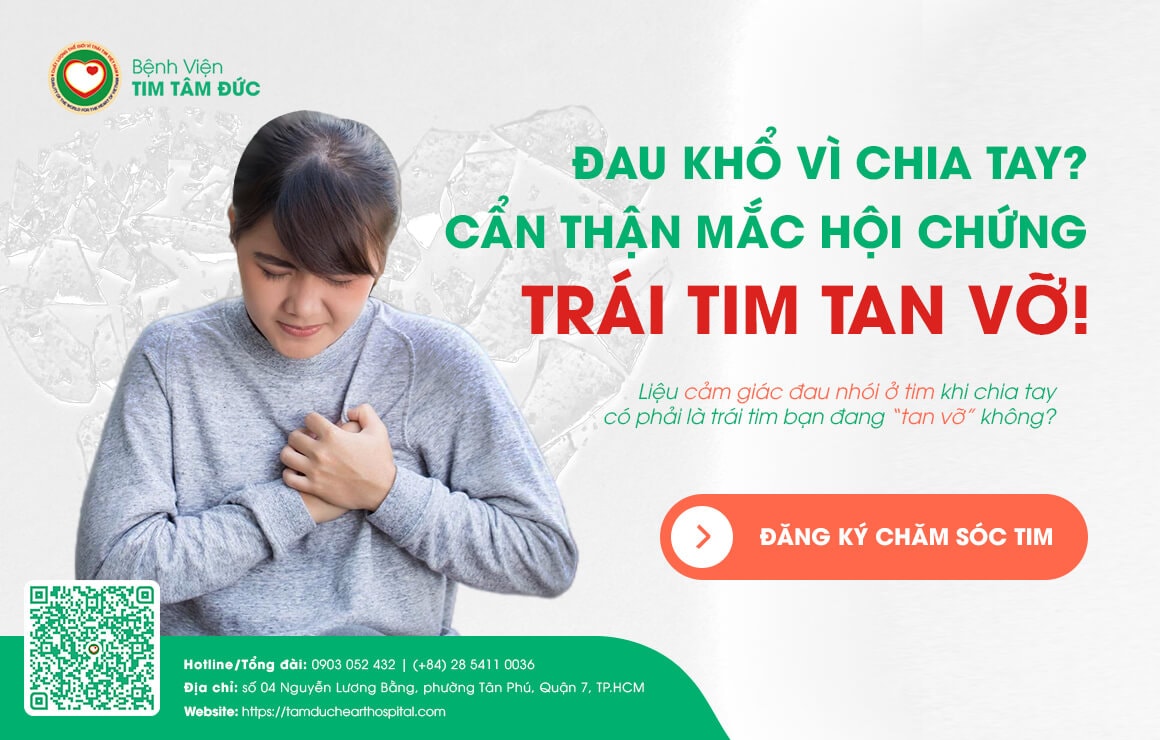 Nhói đau tim vì Thất tình? - Cẩn thận hội chứng 'Trái Tim Tan Vỡ'