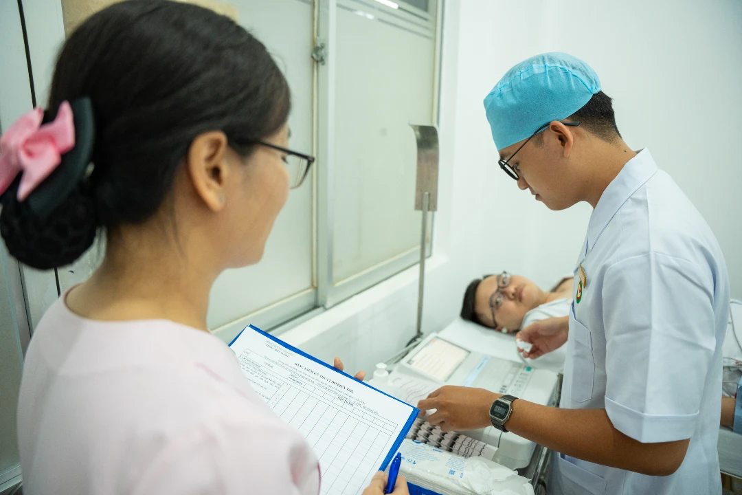 Hội thi tay nghề giỏi điều dưỡng kỹ thuật viên 2024