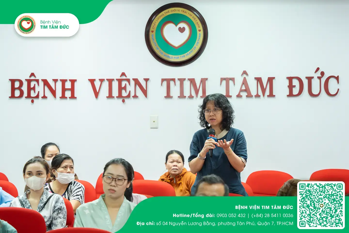 Buổi tư vấn sức khỏe tim mạch