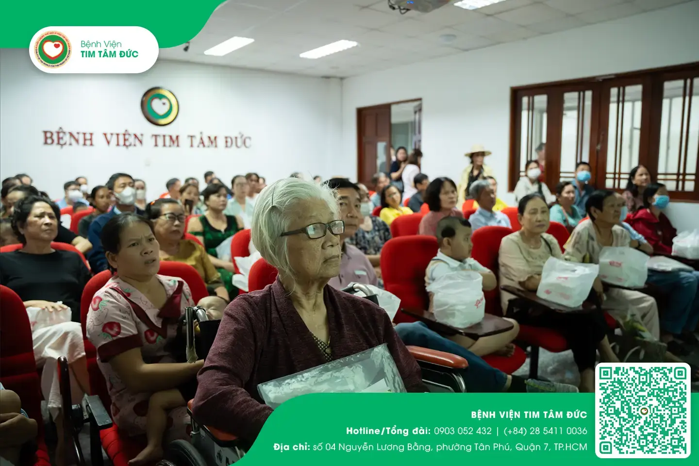 Không khí buổi tư vấn sức khỏe