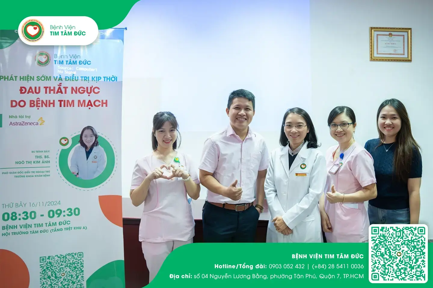 Tư vấn sức khỏe tim mạch tháng 11