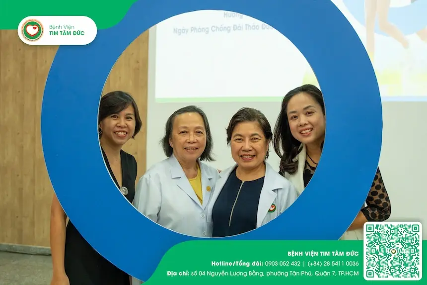 Bệnh viện Tim Tâm Đức hưởng ứng Ngày Đái tháo đường Thế giới 2024: Đái tháo đường & Sức khỏe