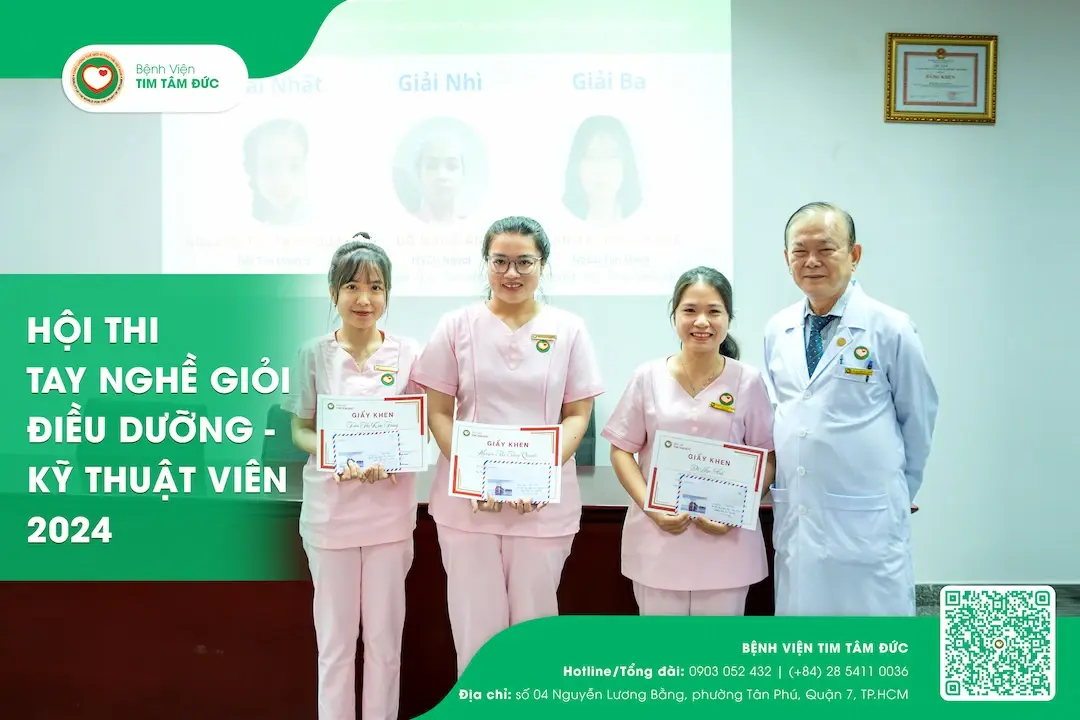 Bệnh viện Tim Tâm Đức tổ chức Hội thi Tay nghề Giỏi: Điều dưỡng - Kỹ thuật viên 2024