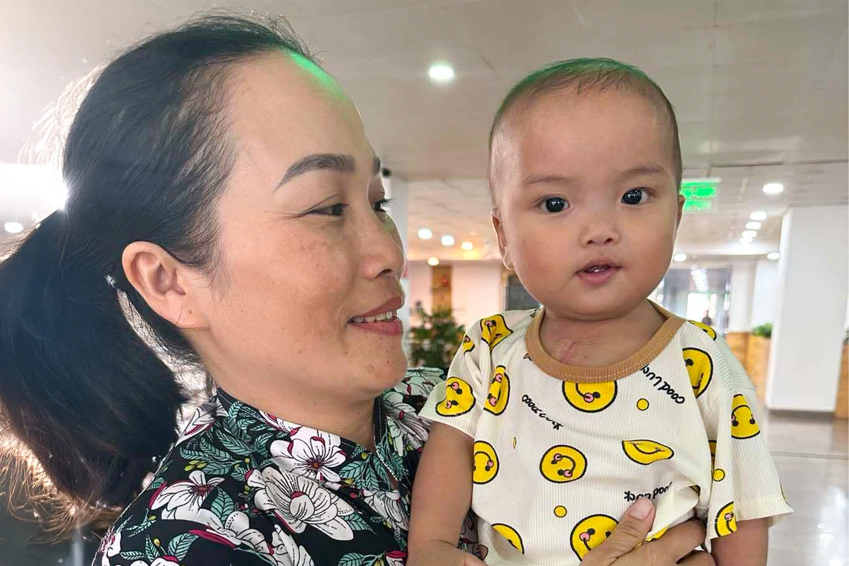 Bé L tái khám tháng 02/2025