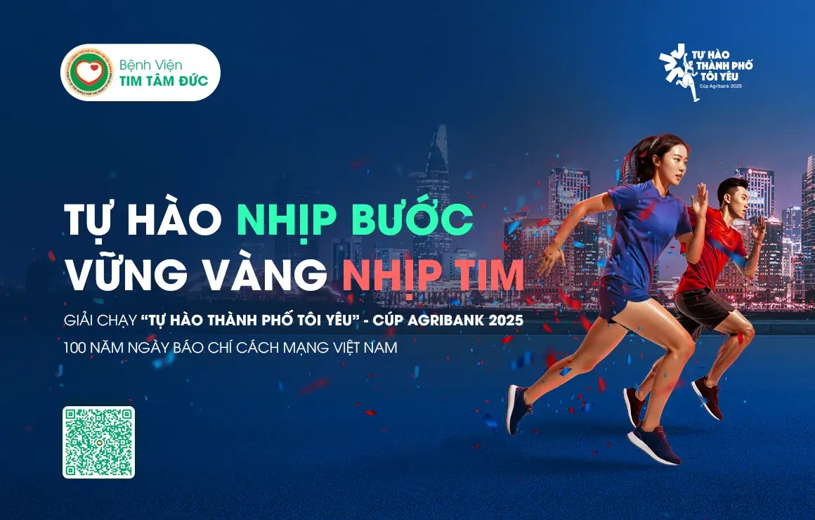 Bệnh viện Tim Tâm Đức đồng hành y tế cùng Giải chạy 'Tự hào Thành phố Tôi yêu - Cúp Agribank 2025'