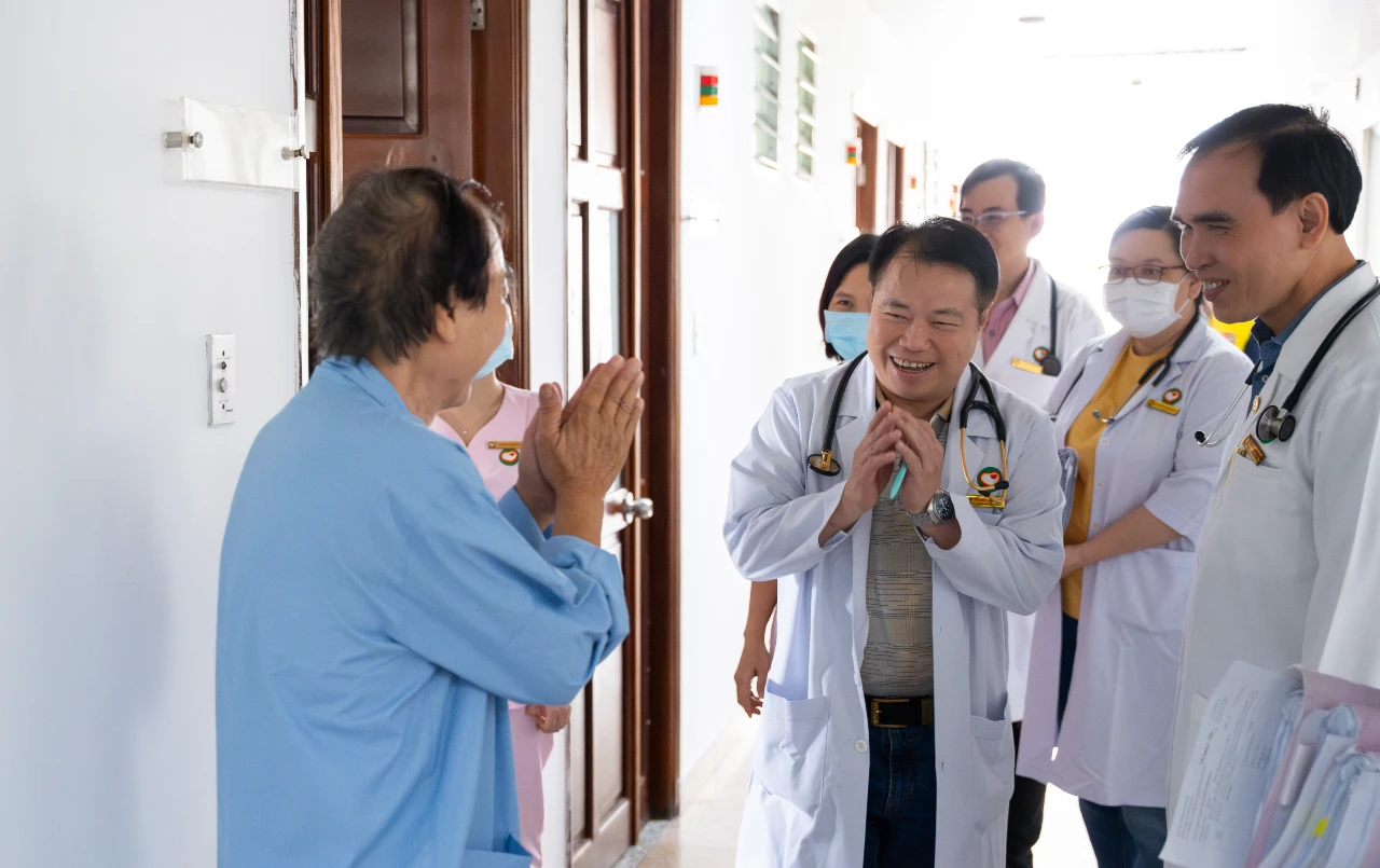 Niềm vui sau hồi phục của bệnh nhân