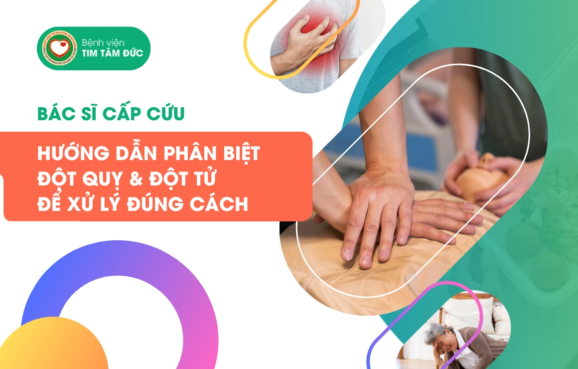 Đột ngột ngã gục – tim hay não đang gặp nguy? Phân biệt đột tử và đột quỵ để xử lý đúng cách