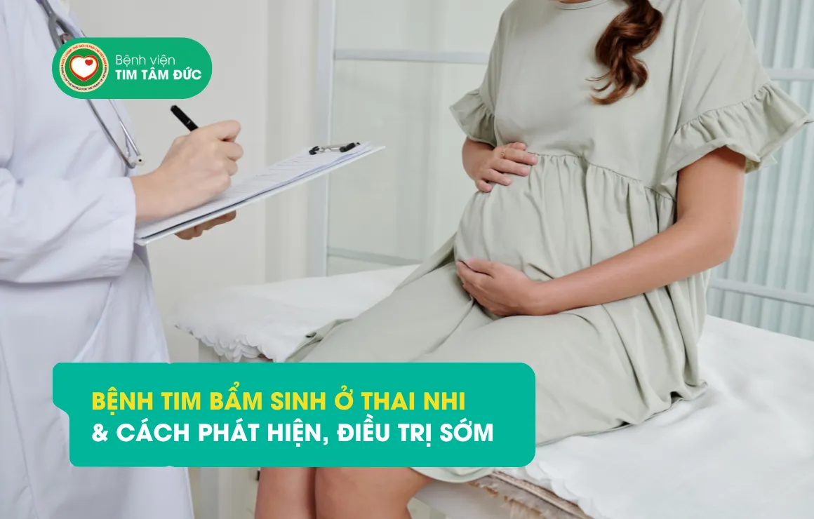 Bệnh tim bẩm sinh thường gặp ở thai nhi và cách phát hiện sớm