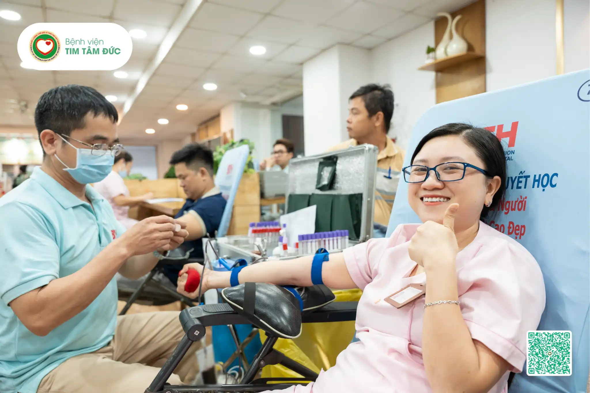 Hiến máu nhân đạo Tâm Đức