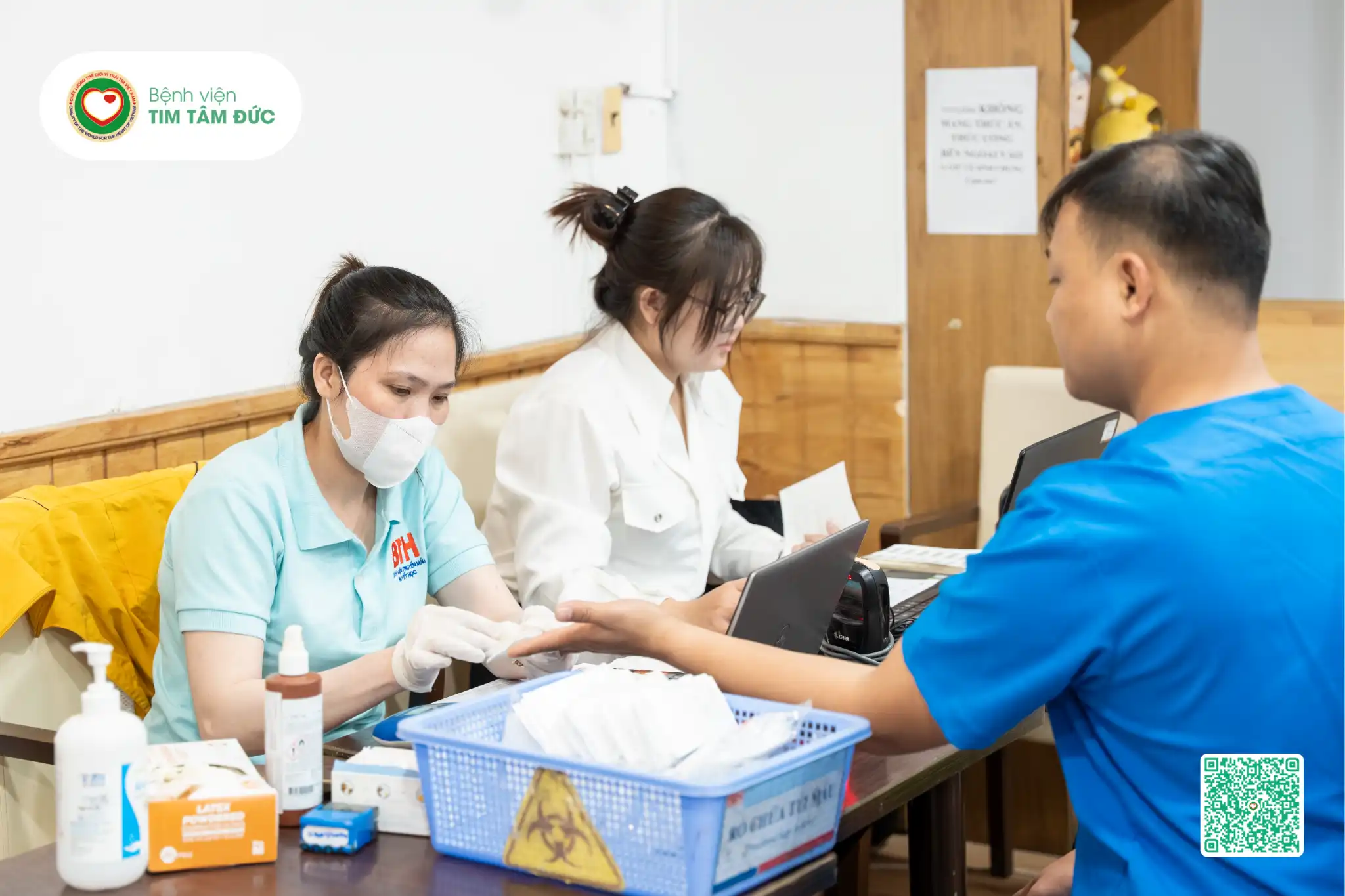 Hiến máu nhân đạo Tâm Đức