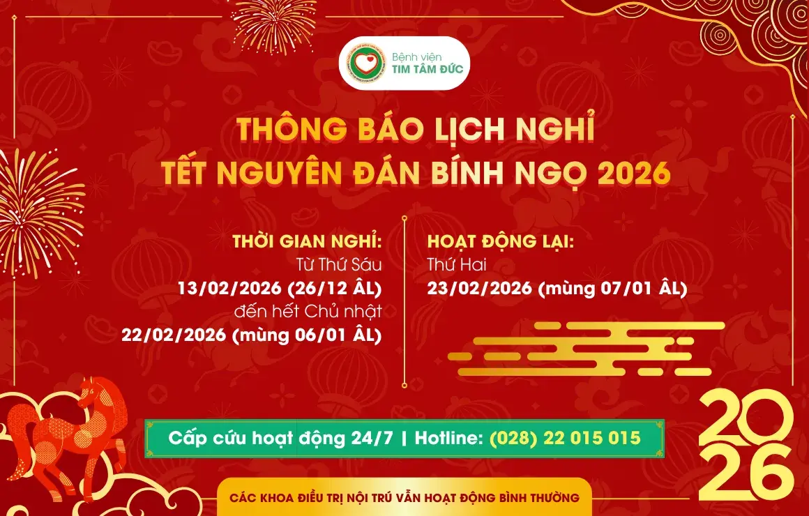 Thông báo lịch nghỉ Tết Nguyên Đán Bính Ngọ 2026