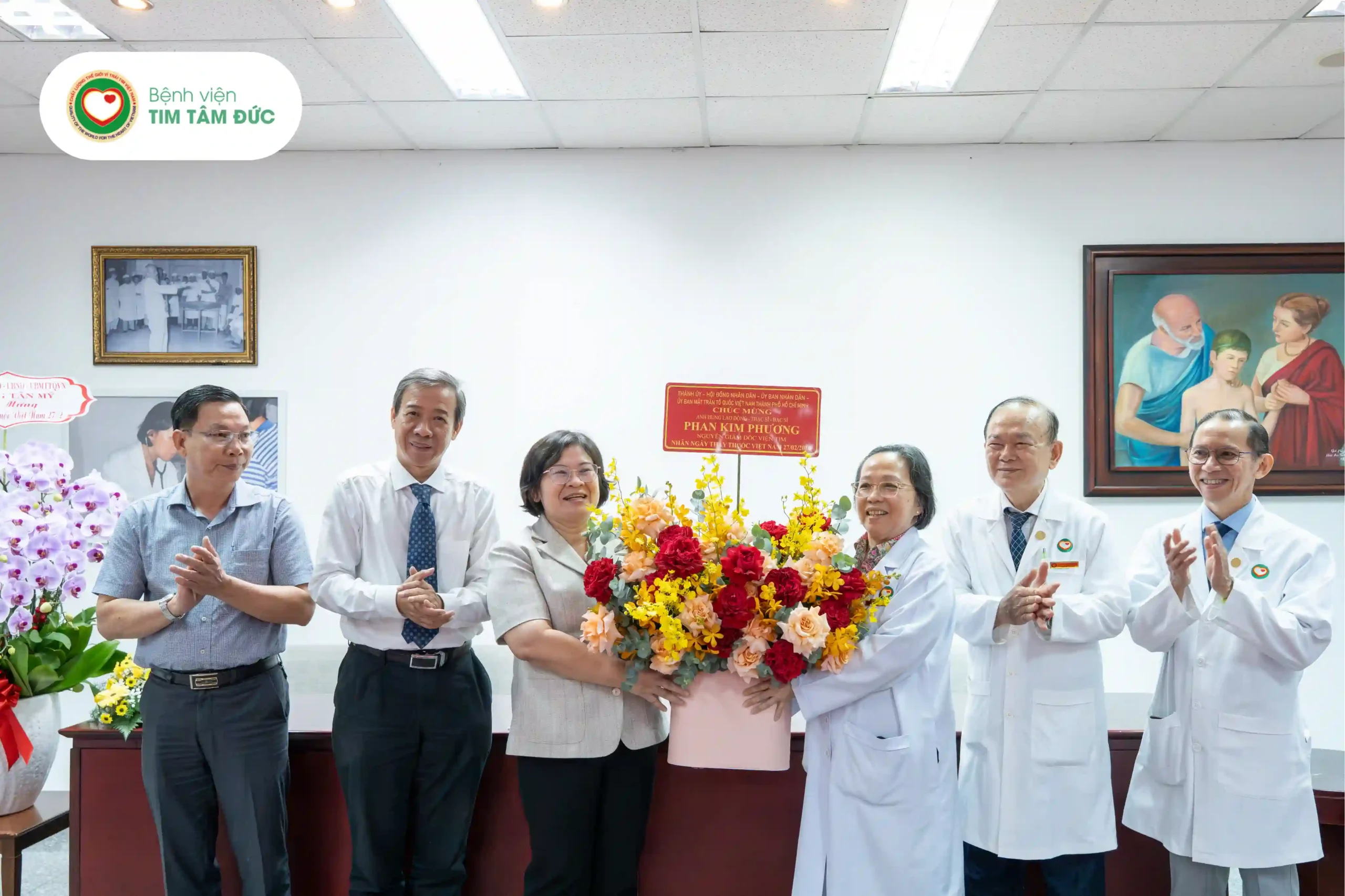 Lãnh đạo Thành phố Hồ Chí Minh chúc mừng và tri ân sự đóng góp của y bác sĩ Bệnh viện Tim Tâm Đức nhân Ngày Thầy thuốc Việt Nam - Tin tá»©c Tim TÃ¢m Äá»©c